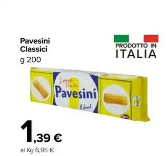 Carrefour Market Pavesi Ni 200 G(ml) offerta