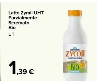 Carrefour Market Parmalat Parmalat - Zymil Latte Parzialmente Scremato Alta Digeribilità Senza Lattosio UHT 1000 g(ml) offerta