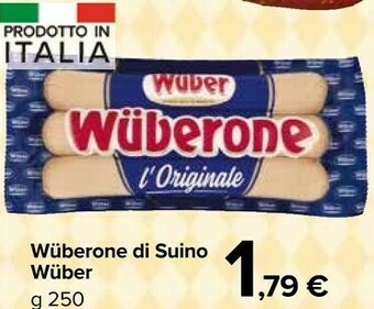 Carrefour Market Wuber One Di Puro Suino 250 G(ml) offerta