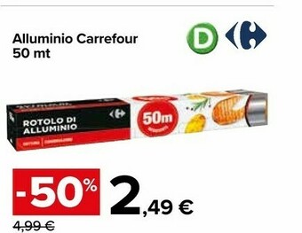 Carrefour Market Carrefour Alluminio offerta