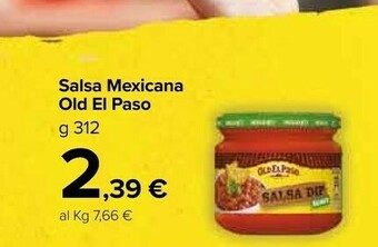 Old el paso Salsa Mexicana 312 G(ml)