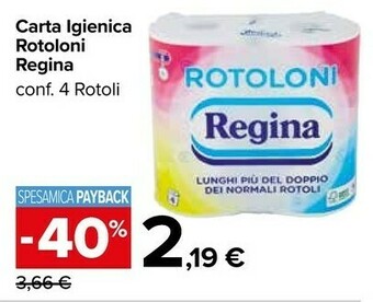 Carrefour Market Regina Rotoloni offerta