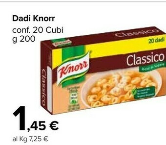 Carrefour Market Knorr Dadi offerta