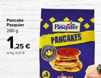 Carrefour Market Pasquier Pancakes 280 G(ml) offerta