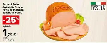 Carrefour Market Petto Di Pollo Antibiotic Free offerta