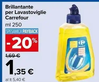 Carrefour Market Brillantante Per Lavastoviglie offerta