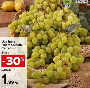 Carrefour Market Uva Italia Filiera Qualita offerta