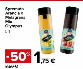 Carrefour Olympus Spremuta Arancia offerta