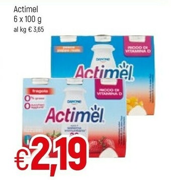 Famila Actimel Actimel offerta