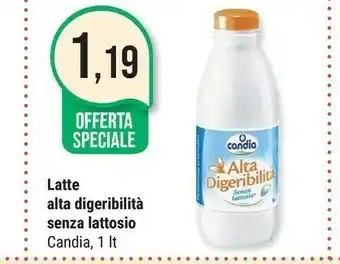 Supermercati Gulliver Candia Latte Alta Digeribilità Senza Lattosio offerta