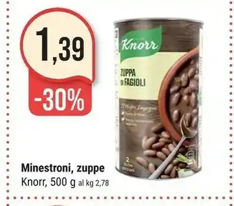 Supermercati Gulliver Knorr Minestrone offerta