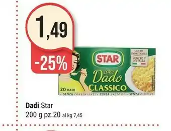 Supermercati Gulliver Star Star - I Dadi Classico offerta