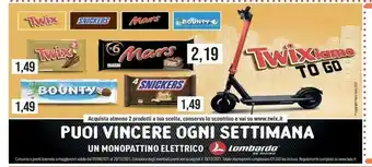 Supermercati Gulliver Snickers Snack offerta