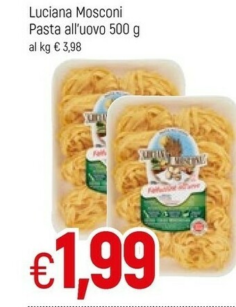 Famila Mosconi Pasta all'uovo offerta