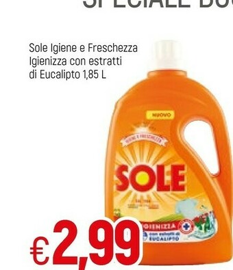 Famila Sole Detersivo lavatrice offerta