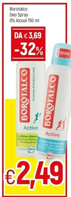 Famila Borotalco Deodorante offerta