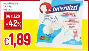 Famila Invernizzi Mozzarella offerta