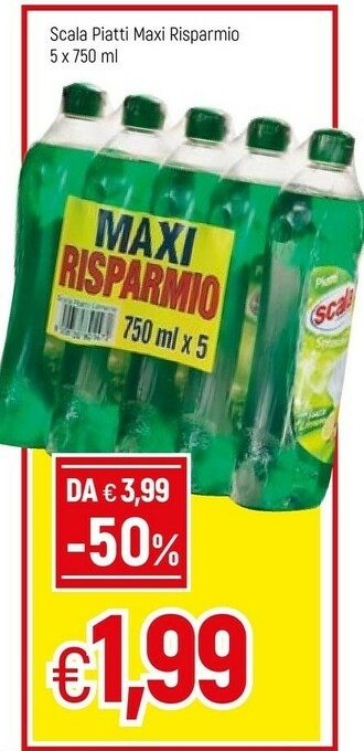 Famila Scala Detersivo piatti offerta