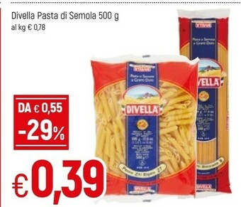 Famila Divella Pasta di semola offerta
