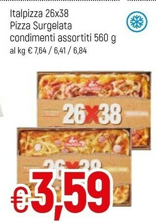 Famila Italpizza Pizza surgelata offerta