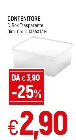 Famila Contenitori in plastica offerta