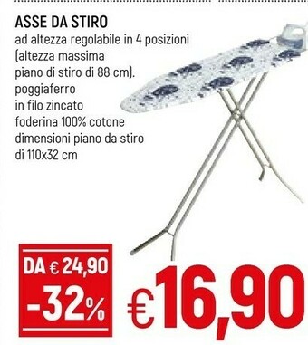 Famila Asse da stiro offerta