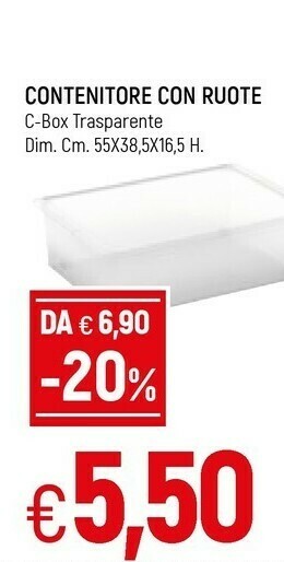 Famila Contenitori in plastica offerta