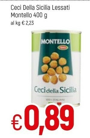 Famila Montello Ceci offerta