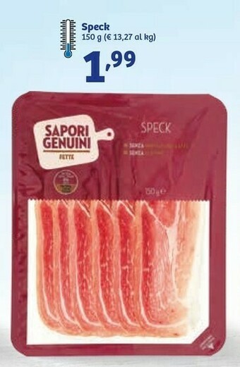 In'S Mercato Sapori Genuini - Speck 150 G(ml) offerta