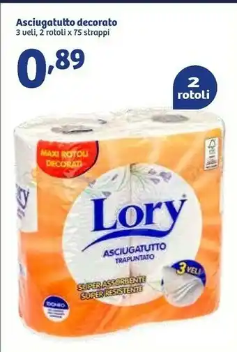 In'S Mercato Lory Asciugatutto Decorata offerta