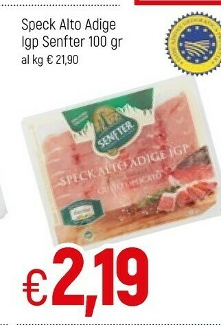 Famila Senfter Speck offerta