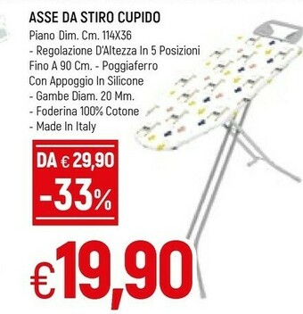 Famila Cupido Asse da stiro offerta