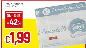Famila Tenderly Fazzoletti offerta