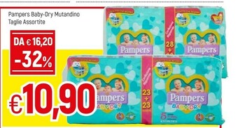 Famila Pampers Baby Dry offerta