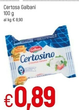 Famila Galbani Certosa offerta