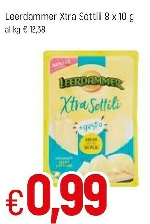 Famila Leerdammer Formaggio offerta