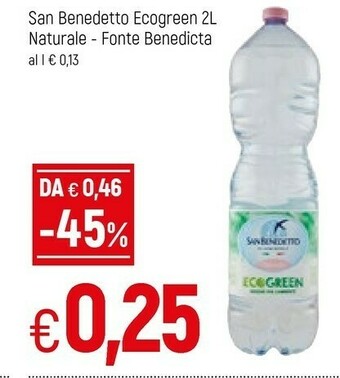 Famila San Benedetto Acqua offerta