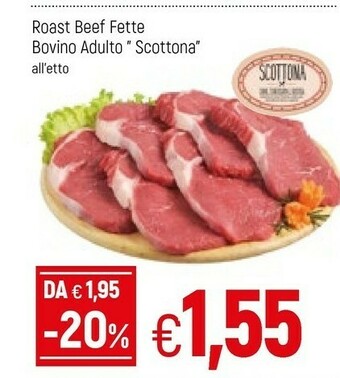Famila Roast beef offerta