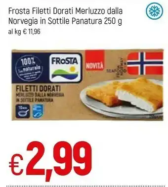 Famila Frosta Filetti di merluzzo offerta