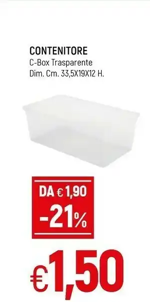 Famila Contenitori in plastica offerta