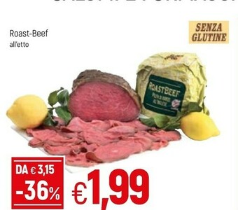 Famila Roast beef offerta