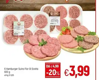 Famila Fior di scelta Hamburger offerta