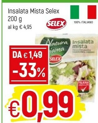 Famila Selex Insalata offerta