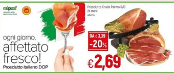 Famila Prosciutto di Parma offerta