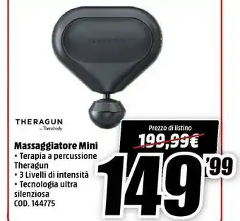 Theragun Therabody Massaggiatore Mini