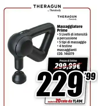 Theragun Therabody Massaggiatore Prime