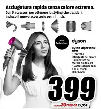 MediaWorld Dyson Supersonic Hairdryer offerta