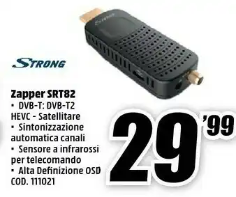 MediaWorld Strong SRT 82 Dongle DVB-T2 HDMI offerta