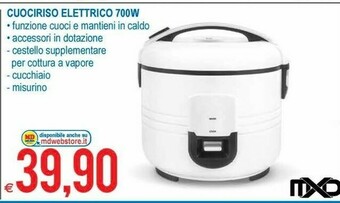 MD Discount Mxd Cuociriso Elettrico offerta