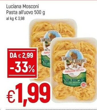 Famila Mosconi Pasta all'uovo offerta